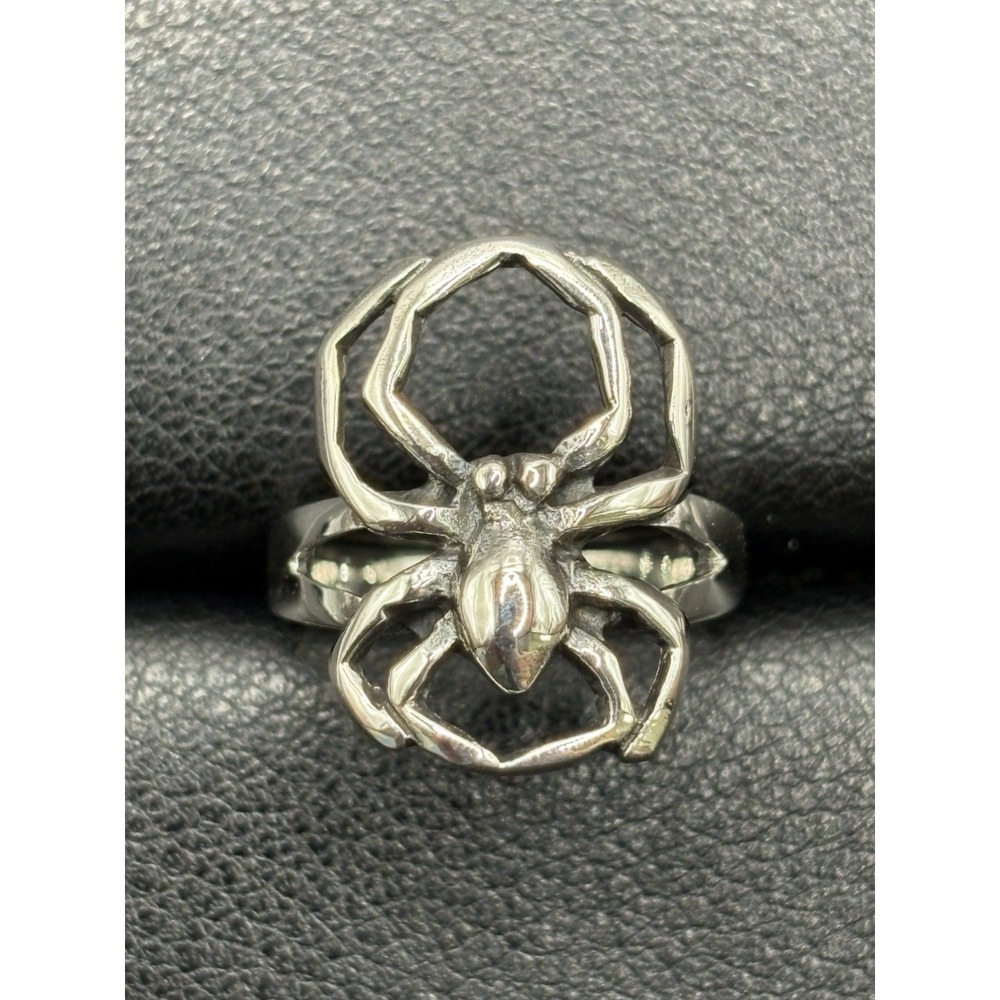 New Condition Sterling Silver Spider Ring 925 Size 7 G1